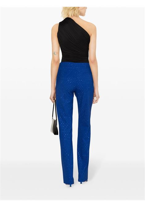 Blue Gladys Crystal tailored trousers - women THE ANDAMANE | TM140406CTNP207BL